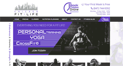 Desktop Screenshot of chicagofitlife.com